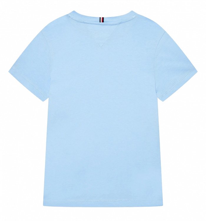 Tommy Hilfiger Monotype Flock Regular Tee KB0KB08658s C1Z Vessel Blue
