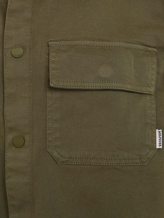 Tommy Hilfiger Kids Παιδικό Πουκάμισο KB0KB09079 MSH Utility Olive