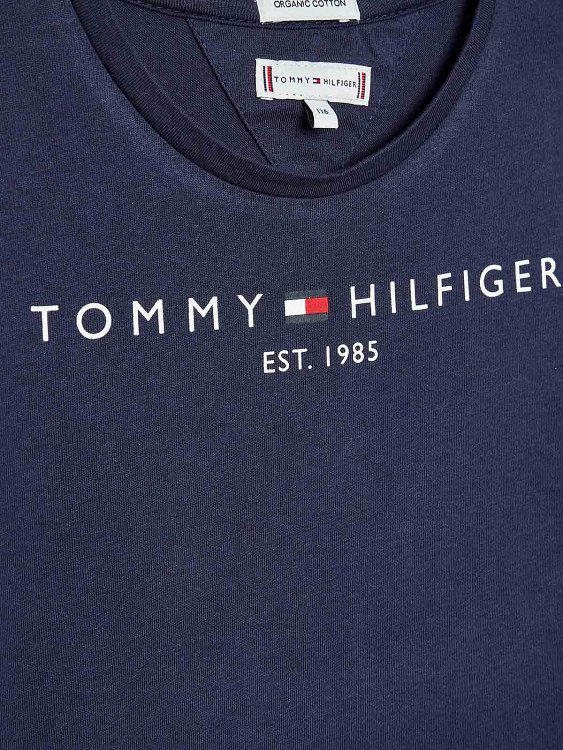 Tommy Hilfiger Essential Tee S/S Girls KG0KG06585s C87 Twilight Navy