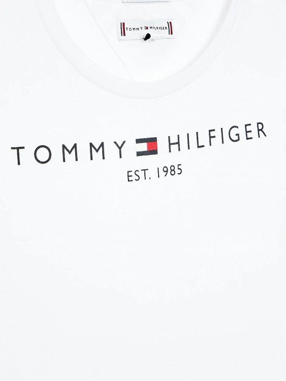 Tommy Hilfiger Essential Tee S/S Girls KG0KG06585s YBR White