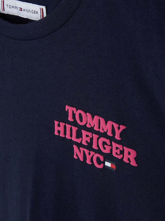Tommy Hilfiger Kids NYC Graphic T-Shirt KG0KG06671 DW5 Desert Sky