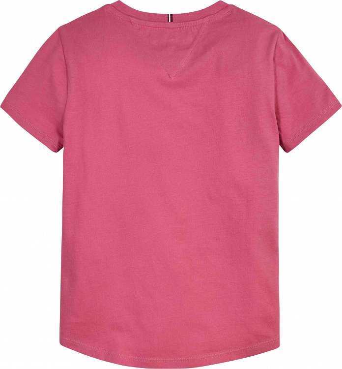 Tommy Hilfiger Graphic Tee S/S KG0KG07083s XI4 Washed Crimson