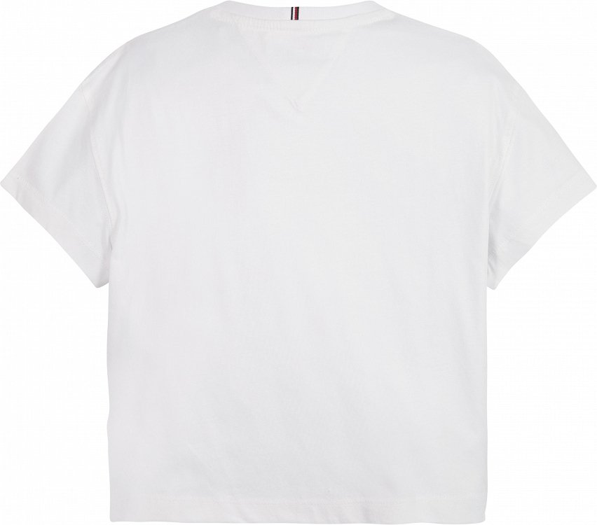 Tommy Hilfiger Kids Timeless Tommy Tee KG0KG07256 YBR White