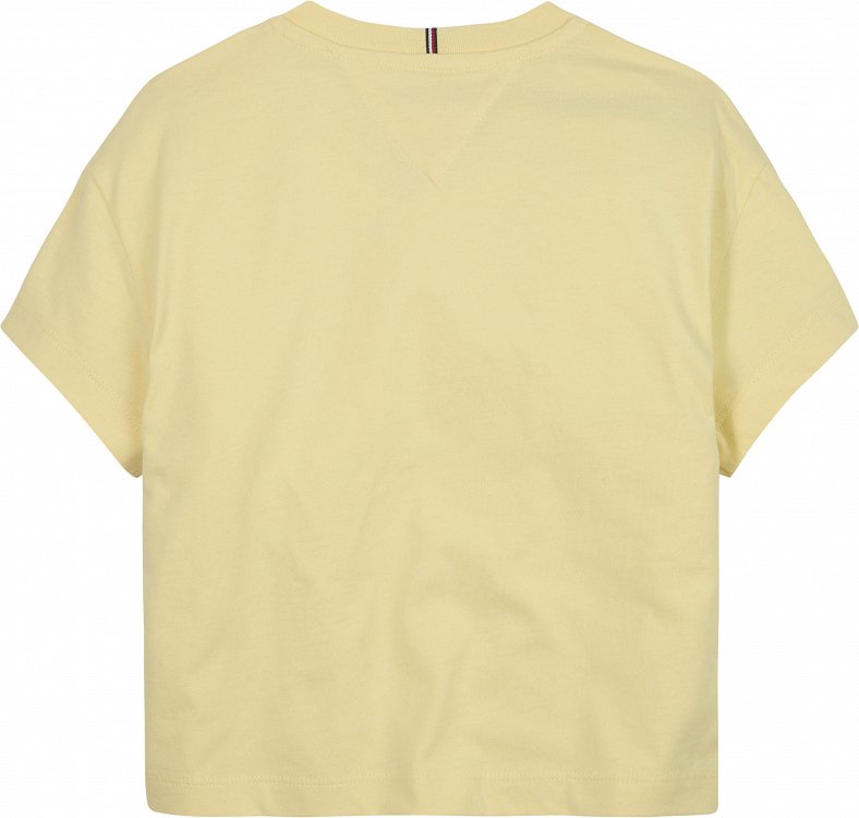Tommy Hilfiger T-Shirt Kids Stitch Tee KG0KG07264 ZGC Sunny Day