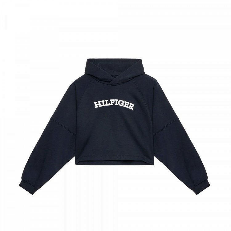 Tommy Hilfiger Monotype Hoodie KG0KG07381 DW5 Desert Sky