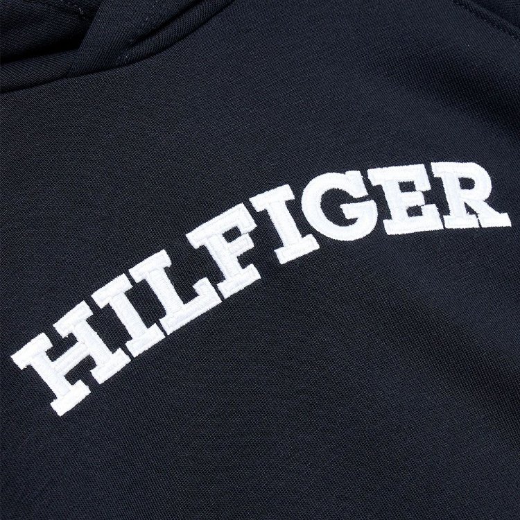 Tommy Hilfiger Monotype Hoodie KG0KG07381 DW5 Desert Sky