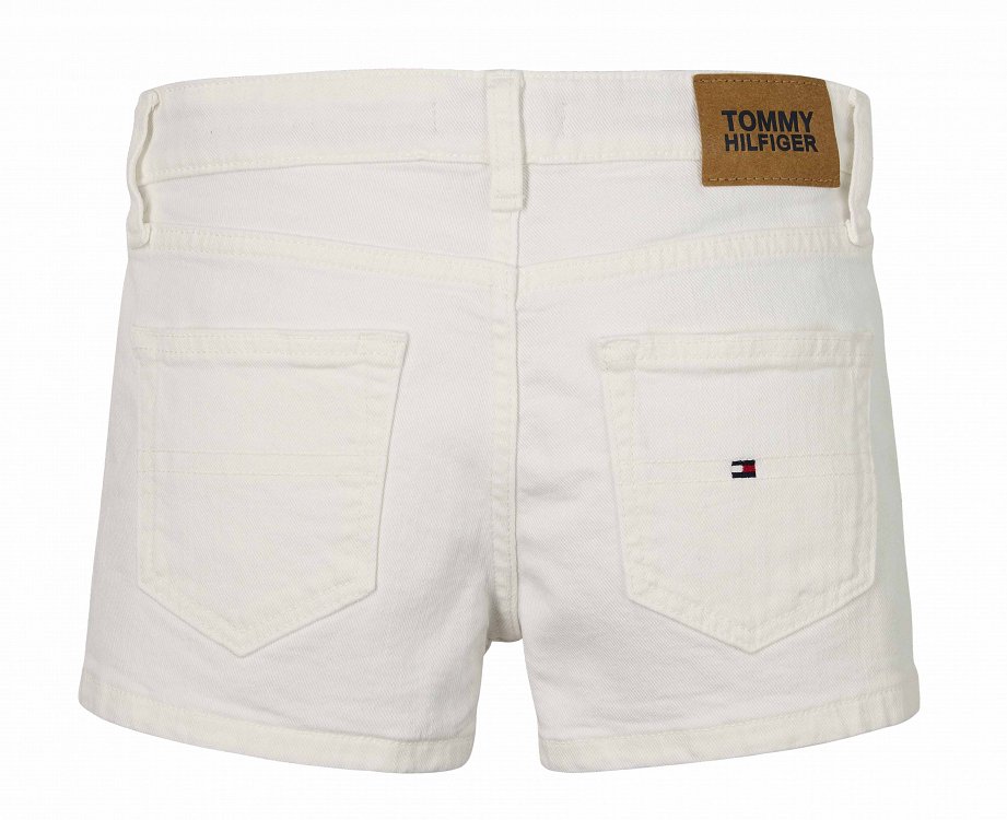 Tommy Hilfiger Παιδικό Σορτς KG0KG07912 1CD Λευκό Girlfriend Fit
