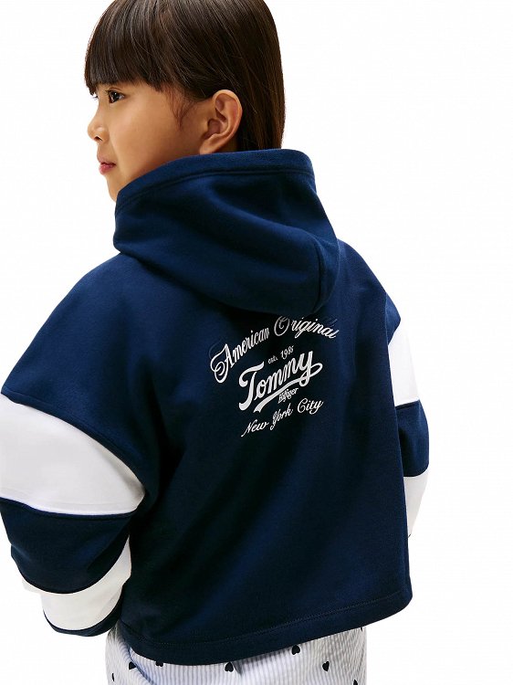 Tommy Hilfiger Παιδικό Φούτερ Για Κορίτσια KG0KG08687 C1G Μπλε