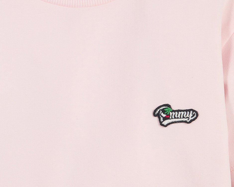 Tommy Hilfiger Lg Tommy Cherry Dress s/s KG0KG07183 TJ9 Faint Pink