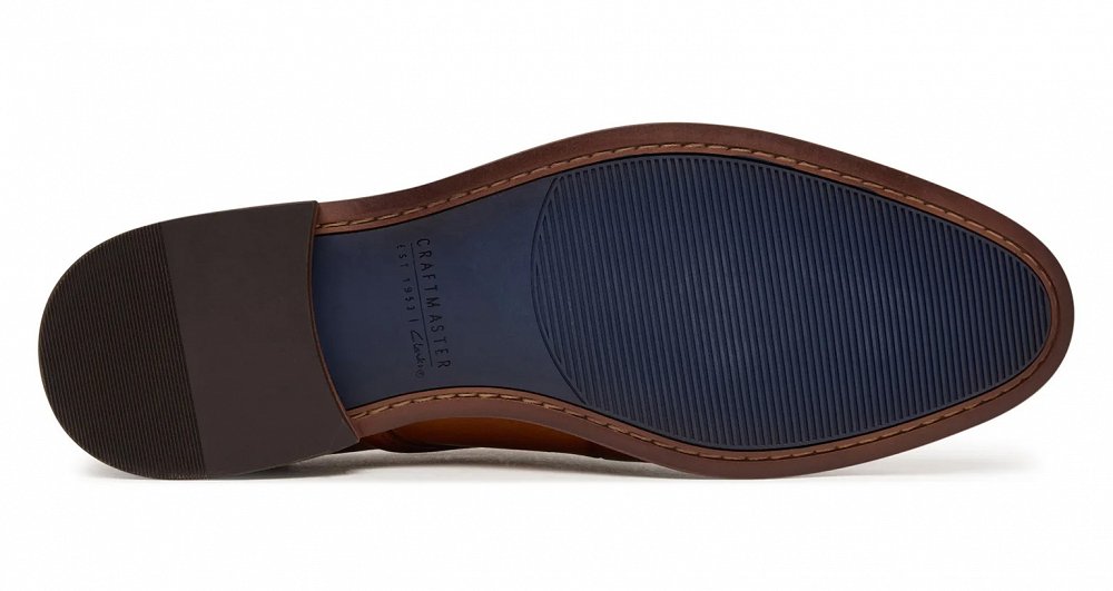 Clarks Ανδρικό Δερμάτινο Δετό CraftRemi Lace 26186389 Tan leather