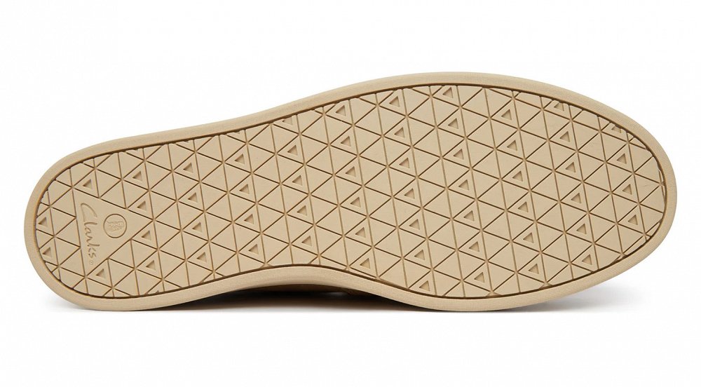 Clarks Ανδρικό Δερμάτινο Lockford Easy 26186190 Μπεζ