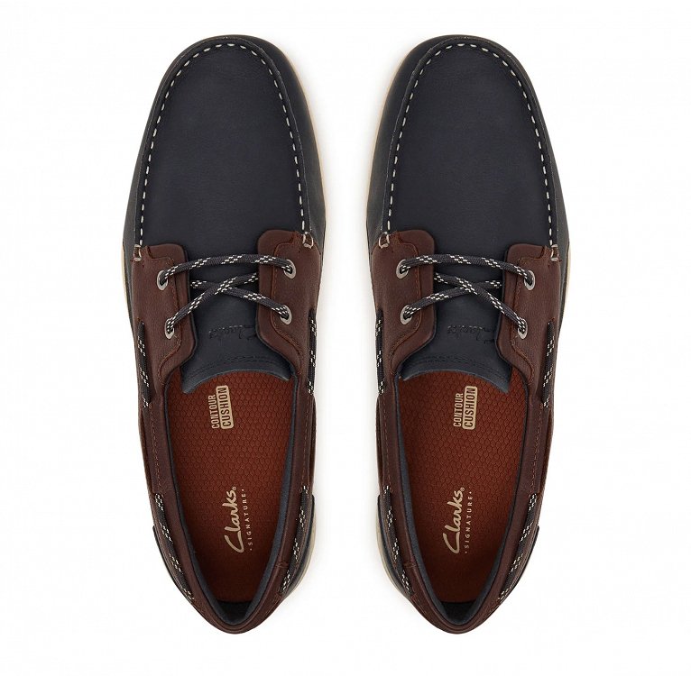Clarks Ανδρικό Δερμάτινο Boat Orson Sail