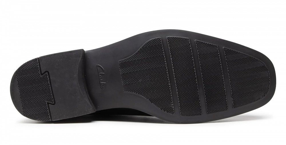 Clarks Tilden Plain 26110350 Black Leather