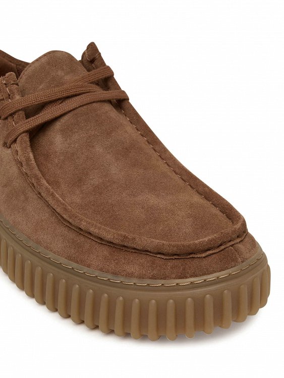 Clarks Ανδρικά Παπούτσια Torhill Lo 26187376 Cola Suede