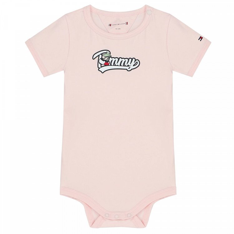 Tommy Hilfiger Baby Body 3 Pack Giftbox KN0KN01606 TJ9 Faint Pink