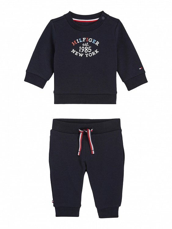 Tommy Hilfiger Kids Monotype Oval 2 Piece Set KN0KN01863 DW5 Μπλε