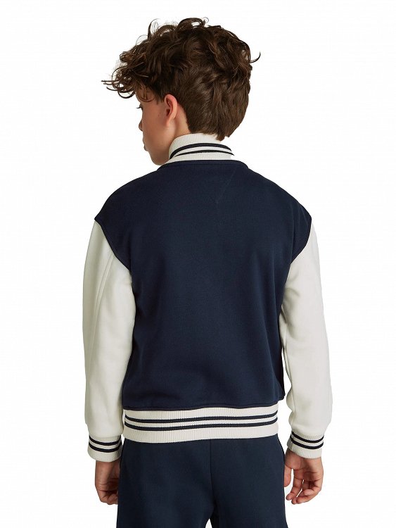 Tommy Hilfiger Kids Παιδική Unisex Ζακέτα KS0KS00624 C1G Μπλε
