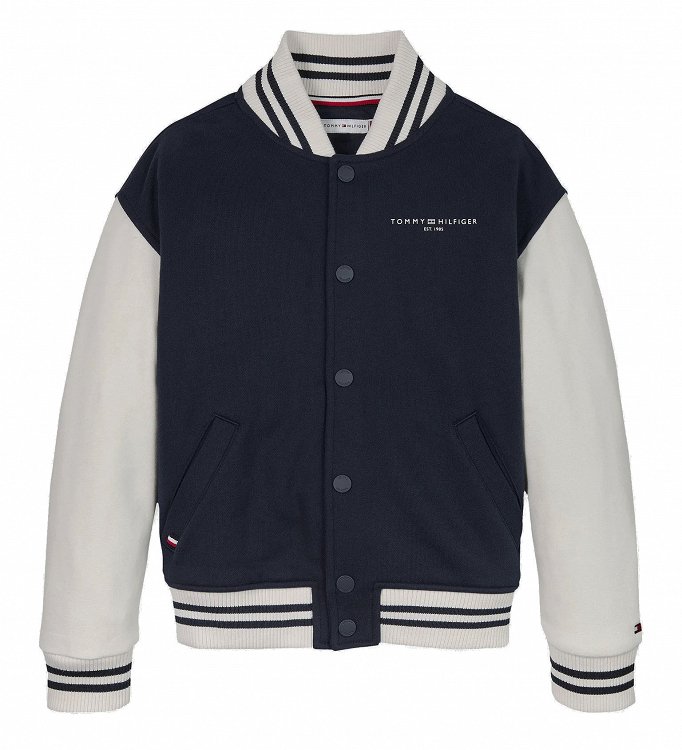 Tommy Hilfiger Kids Παιδική Unisex Ζακέτα KS0KS00624 C1G Μπλε