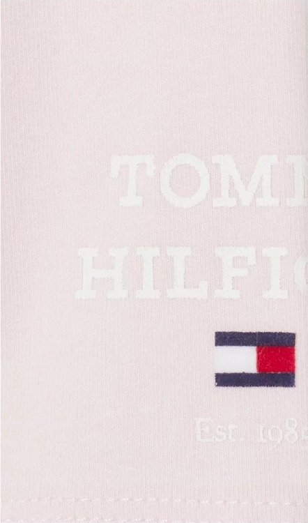Tommy Hilfiger Baby TH Logo Leggings KN0KN01747 Whimsy Pink Ροζ