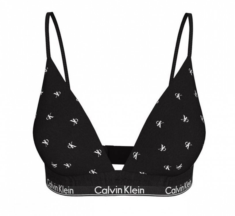 Calvin Klein Underwear Lightly Lined Triangle LV00QF8498 PCS Μαύρο