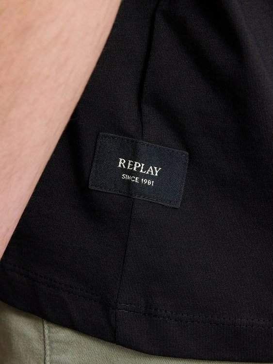 Replay Ανδρικό T-Shirt M3098.000 2660 098 Μαύρο