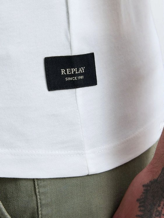 Replay Ανδρικό T-Shirt M3099.000 2660 011 Λευκό