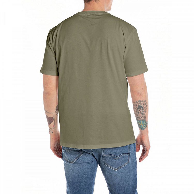 Replay Ανδρικό T-Shirt M6755.000 2660 408 Χακί