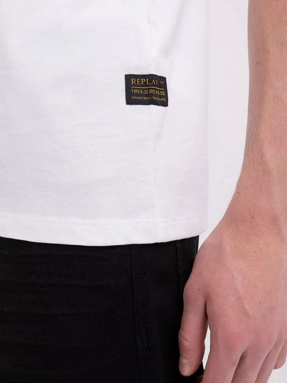 Replay Ανδρικό T-Shirt M6755.000 2660 001 Λευκό