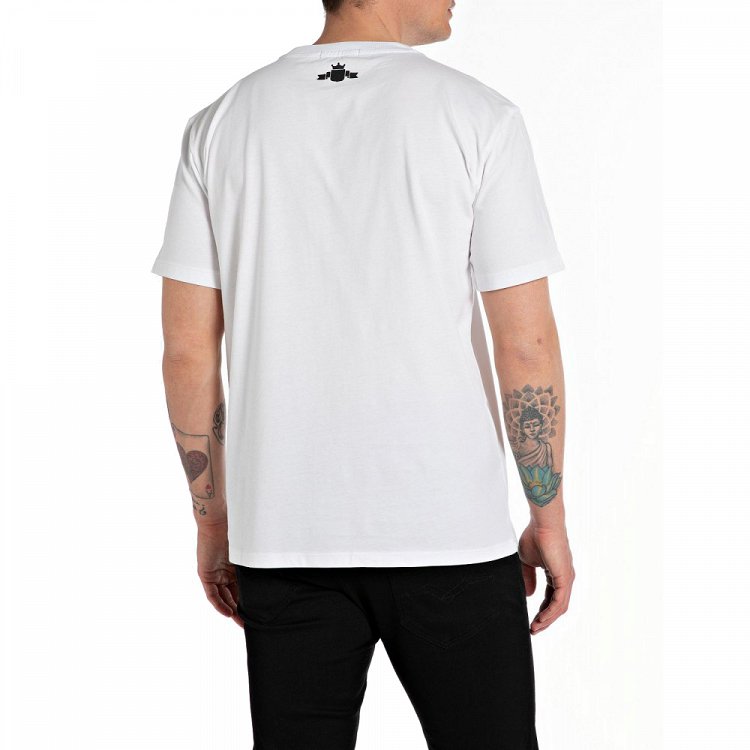 Replay Ανδρικό T-Shirt M6757.000 2660 001 Λευκό