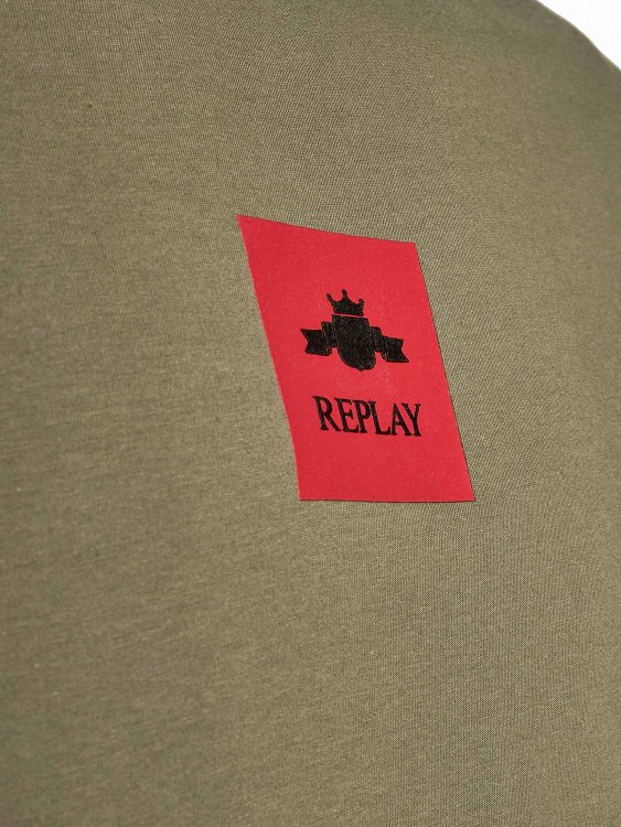 Replay Ανδρικό T-Shirt M6759.000 2660 408 Χακί