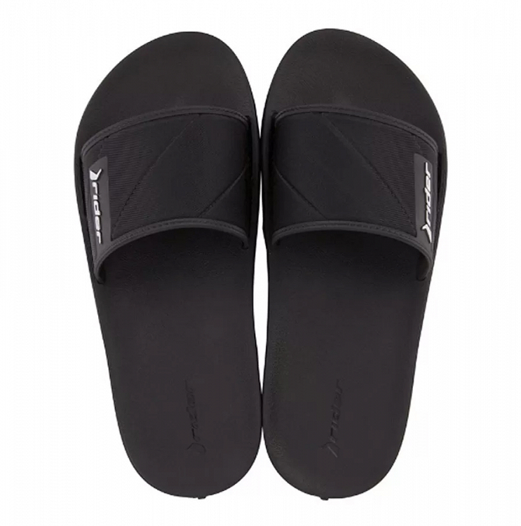Rider Street Slide Ad 11578-AR406 Black/Black/White