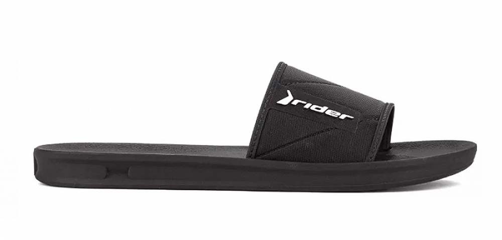 Rider Street Slide Ad 11578-AR406 Black/Black/White