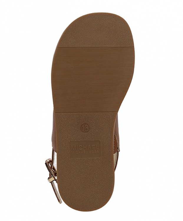 Michael Kors Παιδικό Πέδιλο Jagger Maxson MK02050200 Καφέ