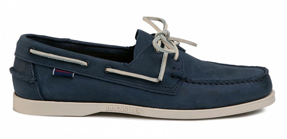 Sebago Docksides Portland Nubuck 7000GA0 A97R Σκούρο μπλε