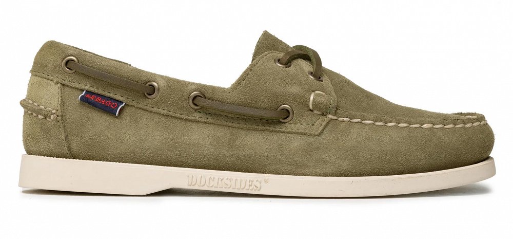 Sebago Portland Flesh Out 7111PTW 909 Green Military
