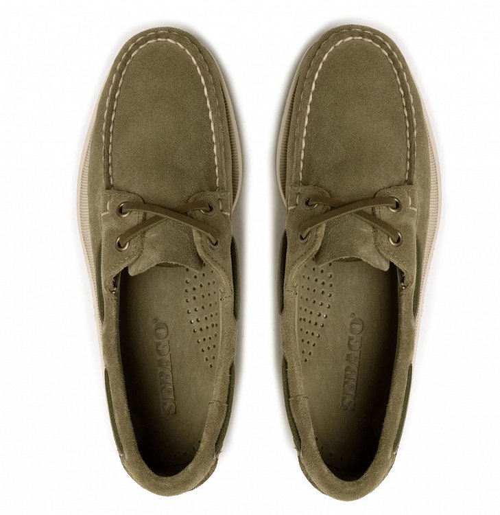 Sebago Portland Flesh Out 7111PTW 909 Green Military
