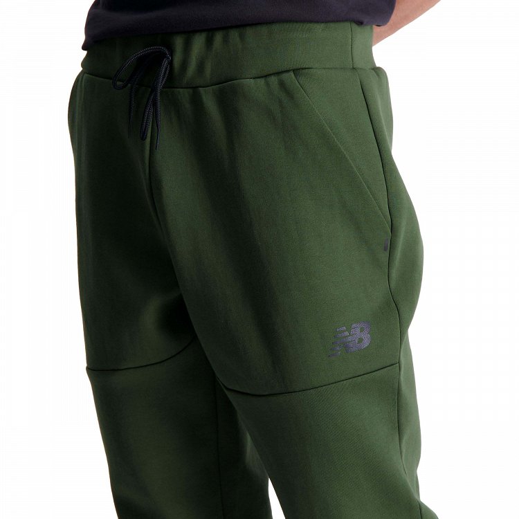 New Balance Ανδρικό Παντελόνι Φόρμας R.W. Tech Fleece MP21143 Χακί