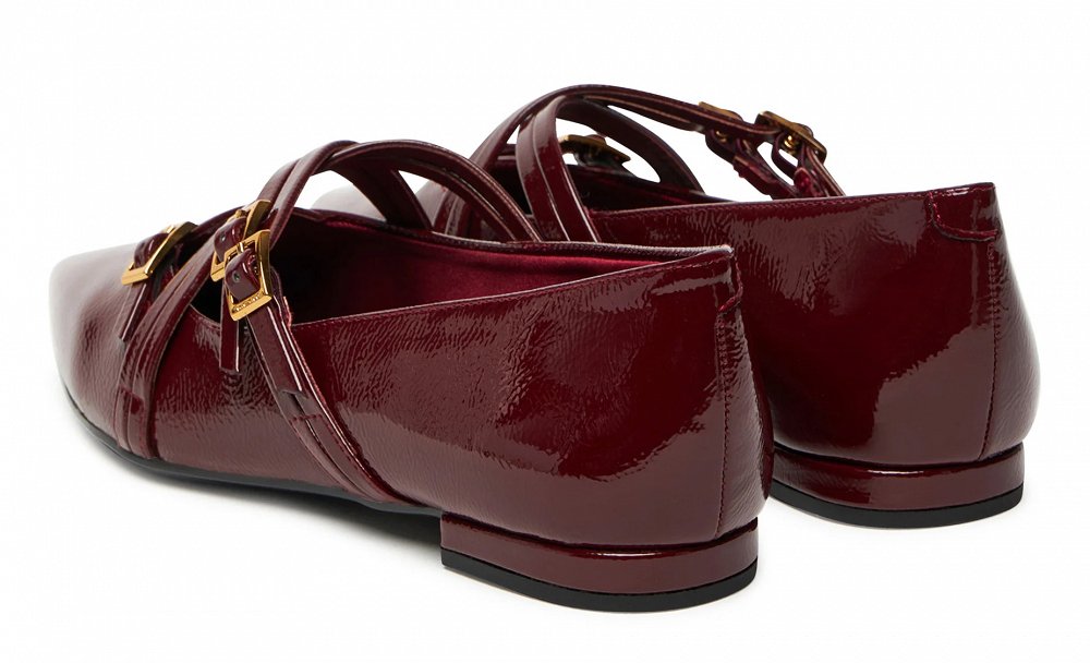 Tamaris Μπαλαρίνες 1-22160-45 568 Merlot