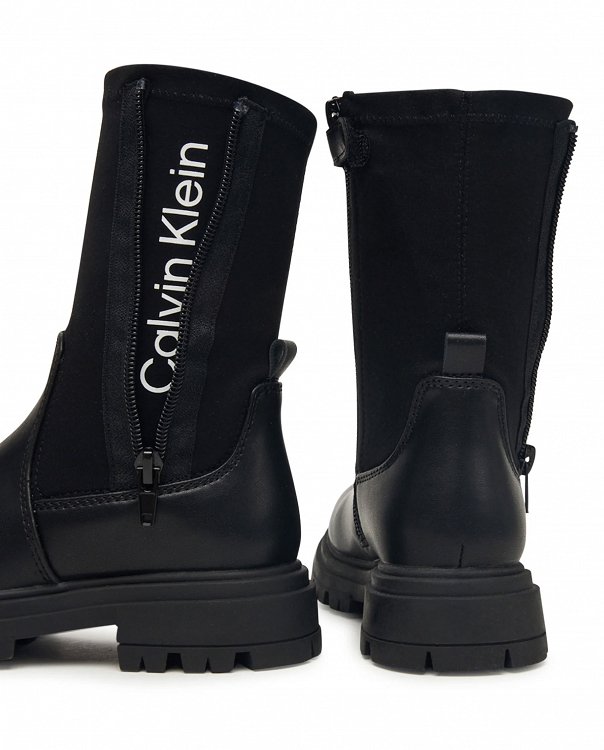 Calvin Klein Μποτάκι Chelsea Boot V3A5-83123-1464 999 Μαύρο