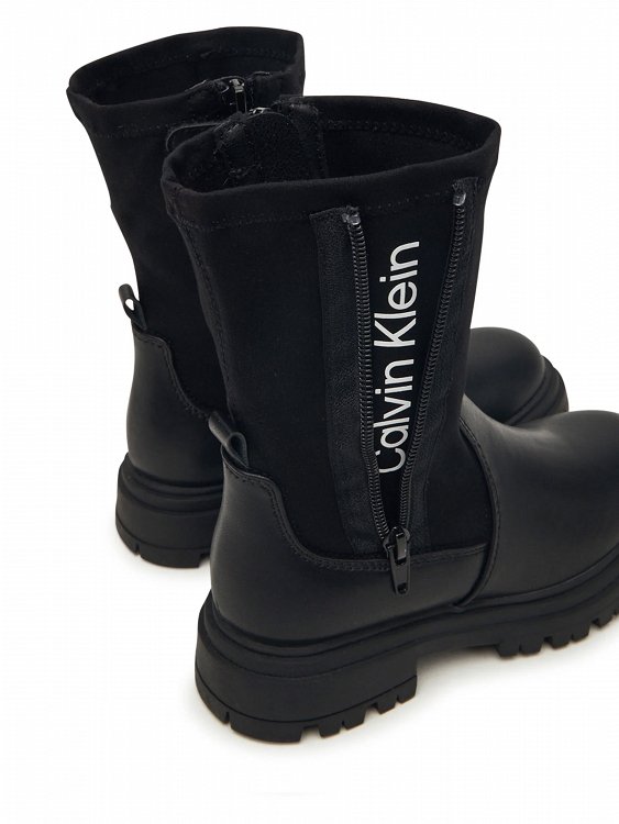 Calvin Klein Μποτάκι Chelsea Boot V3A5-83123-1464 999 Μαύρο