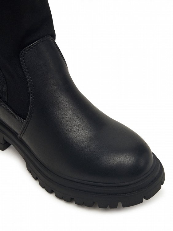 Calvin Klein Μποτάκι Chelsea Boot V3A5-83123-1464 999 Μαύρο