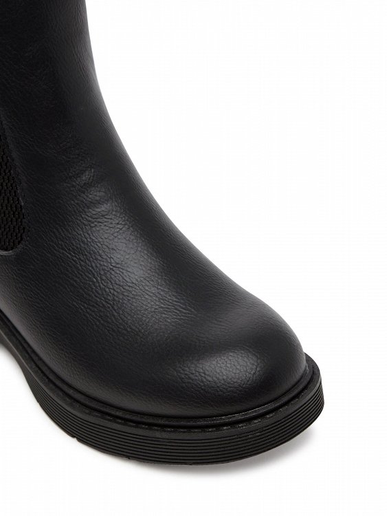 Calvin Klein Μποτάκι Chelsea Boot V3X5-83184-1355 999 Μαύρο