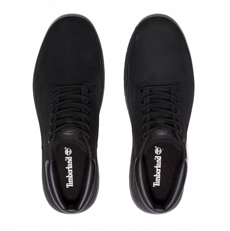 Timberland Ανδρικό Μποτάκι Maple Grove Mid Lace A658N 001 Μαύρο