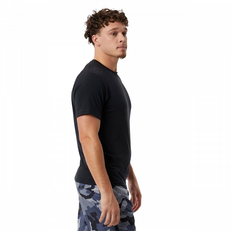 New Balance Ανδρικό T-Shirt R.W. Tech Tee with Dri-Release MT23059 Μαύρο