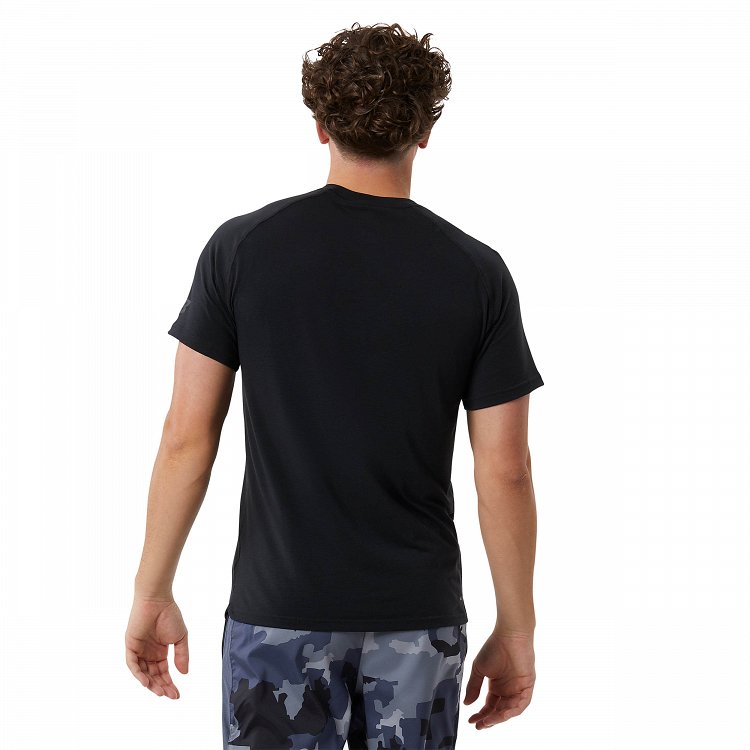 New Balance Ανδρικό T-Shirt R.W. Tech Tee with Dri-Release MT23059 Μαύρο