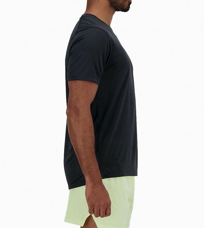 New Balance T-Shirt Athletics Run MT41253 BK Black