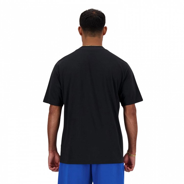 New Balance Ανδρικό T-Shirt Sport Essentials AD MT41593 Μαύρο