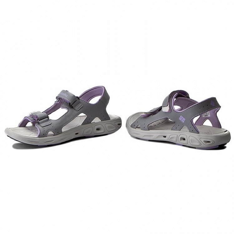 Columbia Youth Techsun Vent BY4566-032 Tradewinds Grey/White Violet