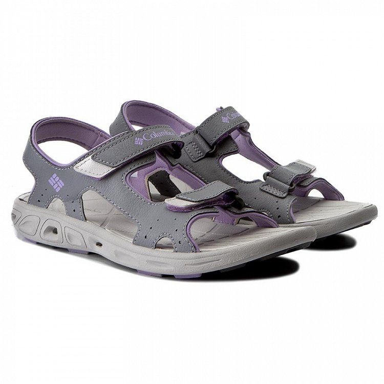 Columbia Youth Techsun Vent BY4566-032 Tradewinds Grey/White Violet