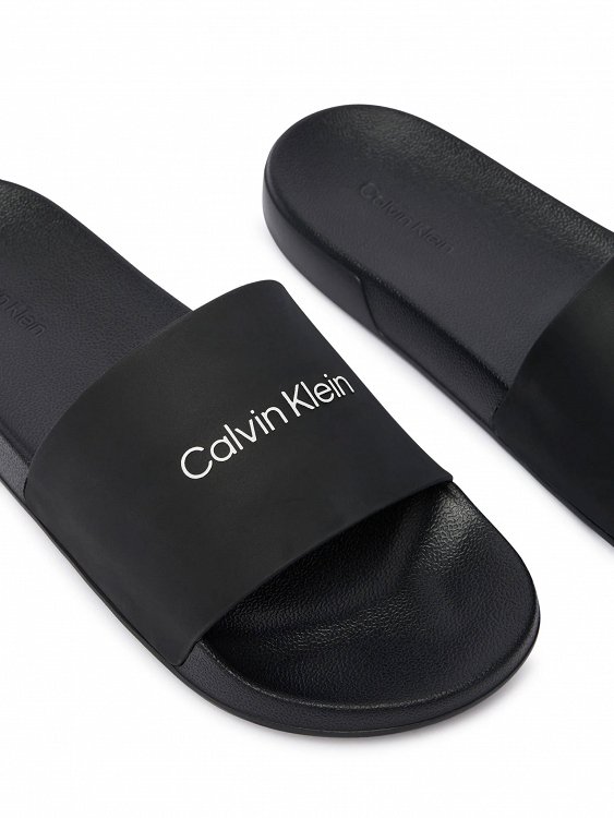 Calvin Klein Essential Slide Monobrand HM0HM02107 0GJ Μαύρο
